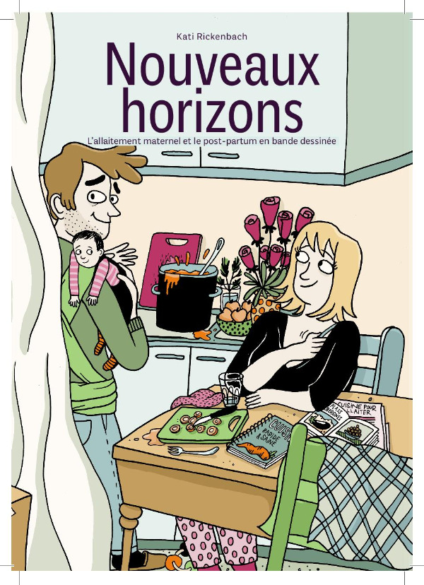 Nouveaux horizons - BD sur l'allaitement maternel et le post-partum - livre