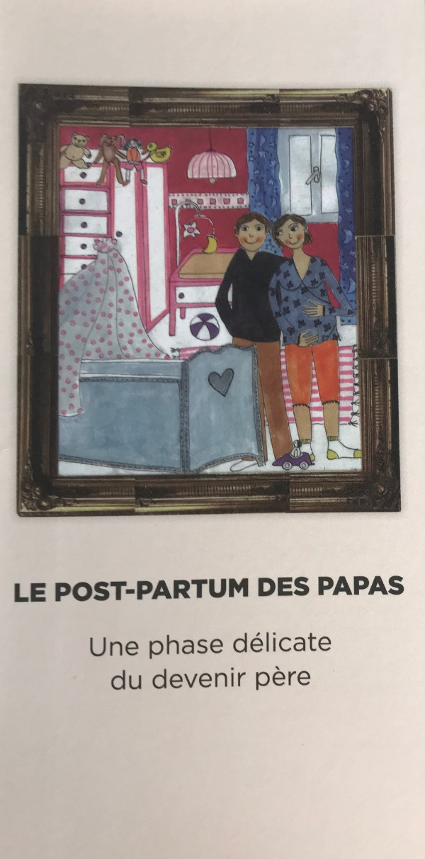 Le post-partum des papas - dépliant (S. Jungi und F. Bolliger-Kurth)